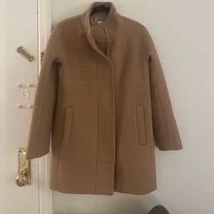 JCREW camel wool coat
